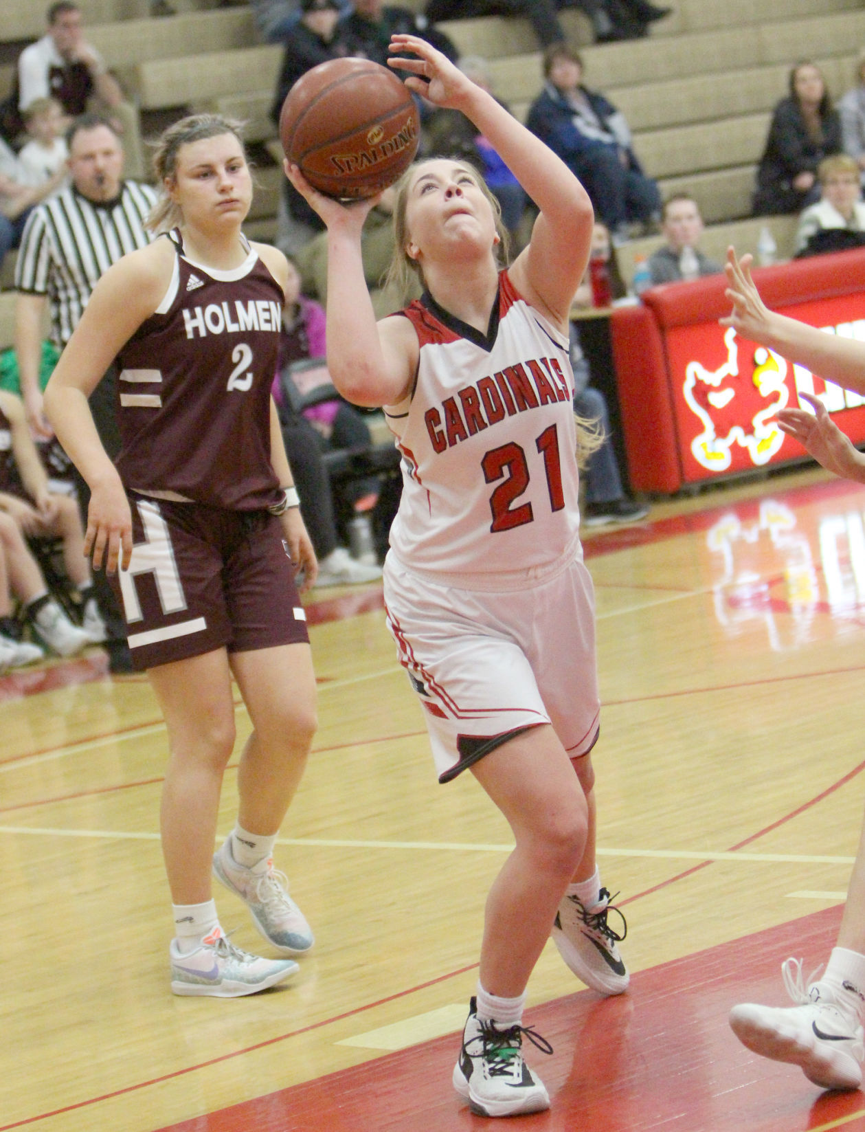 Holmen at Chi-Hi girls basketball 2-10-20
